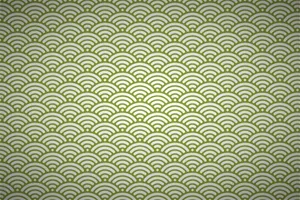Traditional Japanese Wave Seamless Pattern Wallpaper