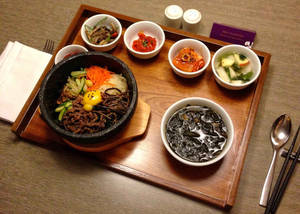 Traditional Jeonju Bibimbap Wallpaper