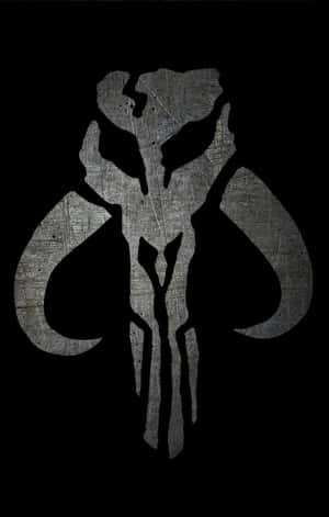 Traditional Symbol The Mandalorian Iphone Wallpaper