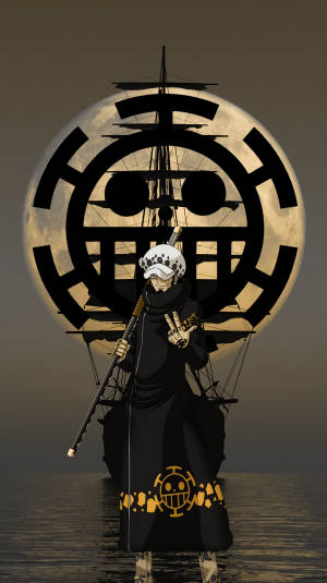 Trafalgar Law One Piece Punk Hazard Heart Pirate Wallpaper