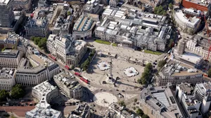 Trafalgar Square Aerial View Wallpaper