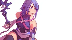 Transcend The Darkness With Aqua Wallpaper