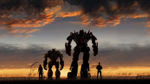 Transformers Bumblebee Silhouette Wallpaper
