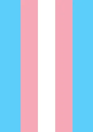Transgender Flag With A Blue And White Background Wallpaper
