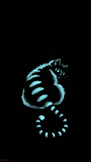 Translucent Cheshire Cat Poster Wallpaper