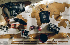 Travel Essentials Wallpaper