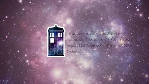 Travel Through Time And Space With The Thirteenth Doctor Wallpaper