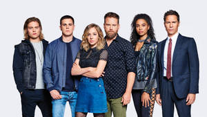 Travelers Cast Actors Hd Wallpaper