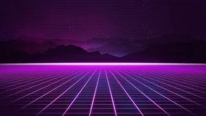 Traveling Through Time With 90's Retro Wallpaper