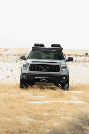 Traveling Tundra Truck Wallpaper