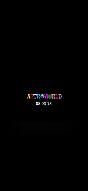 Travis Scott Astroworld Concert Date Background Wallpaper