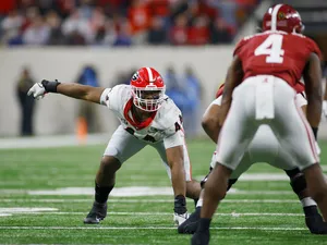 Travon Walker Against Alabama Crimson Tide Wallpaper