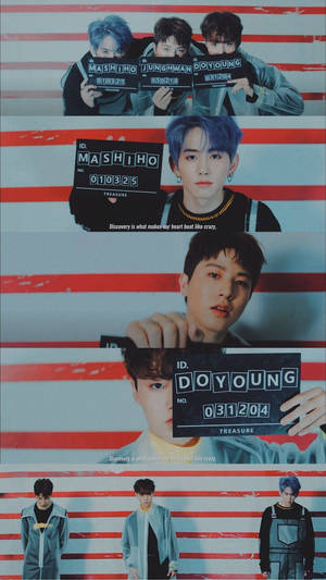 Treasure Mashiho Doyoung Junghwan Wallpaper