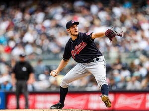 Trevor Bauer Full Body Shot Wallpaper