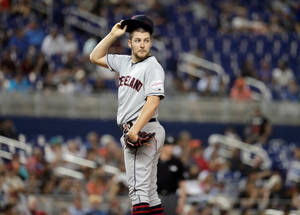 Trevor Bauer Looking Behind Wallpaper