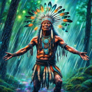 Tribal_ Rain_ Dance_ Ceremony Wallpaper