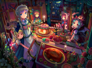 Trick Or Treat? Dress Up And Celebrate The Spookiest Holiday Of The Year In Style! Wallpaper