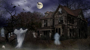 Trick Or Treat? Make Your Halloween Fun And Memorable By Visiting A Haunted House! Wallpaper