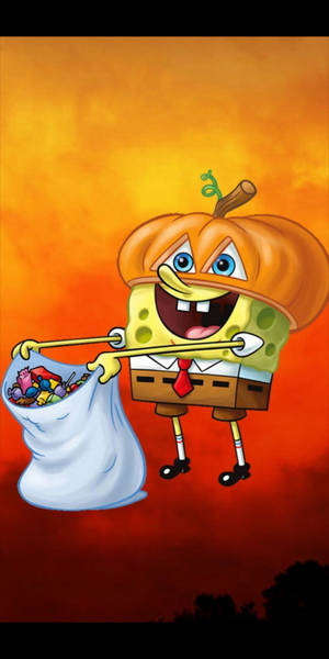 Trick Or Treat Spongebob Wallpaper