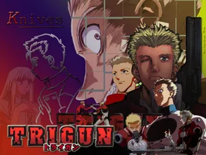 Trigun's Main Antagonist, Knives Wallpaper