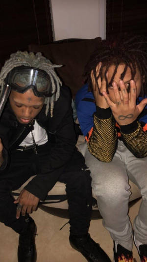 Trippie Redd Hand Tattoos Wallpaper