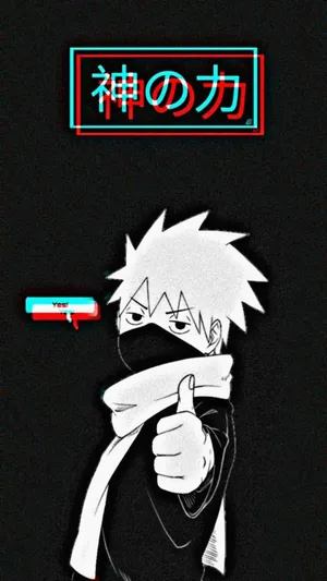 Trippy Aesthetic Kakashi Pfp Wallpaper