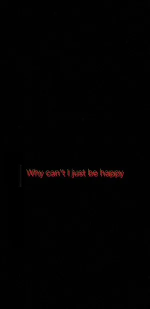 Trippy Dark Aesthetic Depression Quote Wallpaper