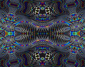 Trippy Dark Aesthetic Spectrum Wallpaper