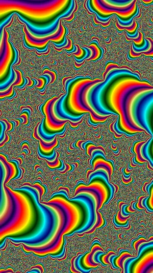 Trippy Phone Swirl Wallpaper