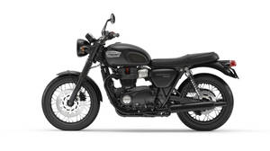 Triumph Bonneville T100 Black Wallpaper