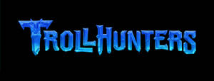 Trollhunters Tales Of Arcadia Blue Logo Wallpaper
