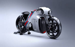 Tron Inspired Lotus C-01 Super Motor Bike Wallpaper