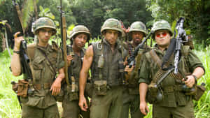 Tropic Thunder Castin Jungle Wallpaper