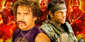 Tropic Thunder Movie Characters Wallpaper