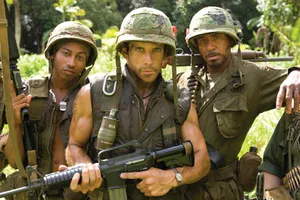 Tropic_ Thunder_ Movie_ Characters_ Armed_and_ Ready Wallpaper