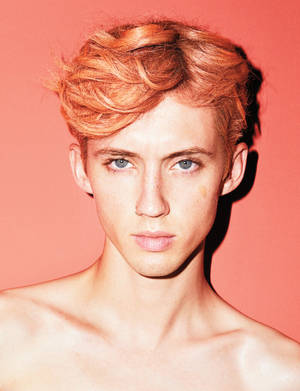 Troye Sivan Ginger Hair Style Wallpaper