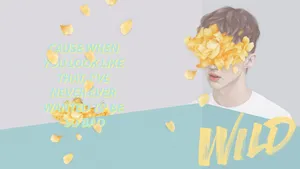 Troye Sivan Wild Lyrics Art Wallpaper