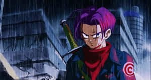 Trunks Soaked In The Rain Wallpaper