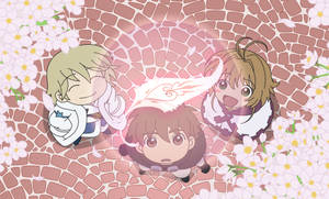 Tsubasa Reservoir Chronicle Chibi Wallpaper