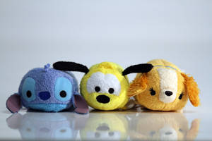 Tsum Tsum Dogs Wallpaper