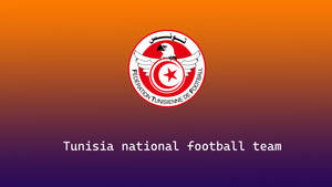 Tunisia National Football Team Purple And Orange Wallpaper