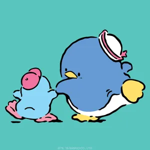 Tuxedo Sam With Friend Chip Wallpaper