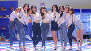 Twice In Blue Jeans Wallpaper