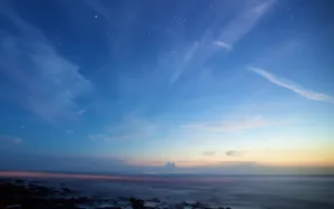 Twilight Clear Sky Wallpaper