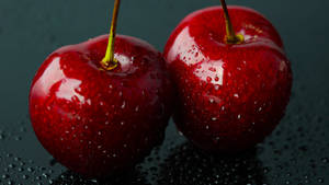 Twin Benton Cherries Wallpaper