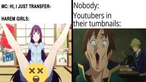 Two Anime Characters In An Epic Battle Scene Wallpaper