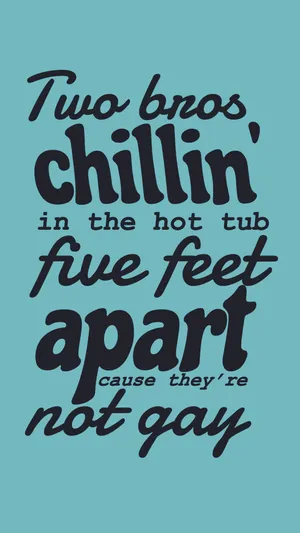 Two Bros Chillin Meme Iphone Wallpaper