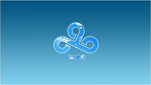 Two Tone Dark And Light Cloud9 Wallpaper