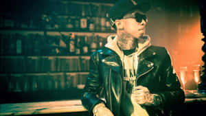 Tyga Making A Statement. Wallpaper