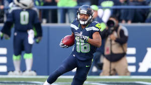 Tyler Lockett Football Live Seattle Seahawks Wallpaper